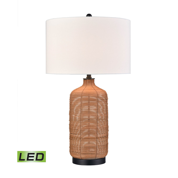 Elk Euclid 30'' High 1-Light Table Lamp - Natural - Includes Led Bulb S0019-11170-LED
