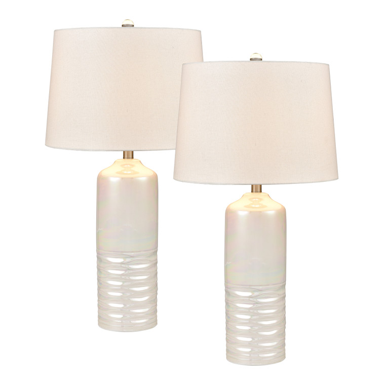 Elk Daphne Cove 30'' High 1-Light Table Lamp - Set Of 2 Pearl S0019-9474/S2