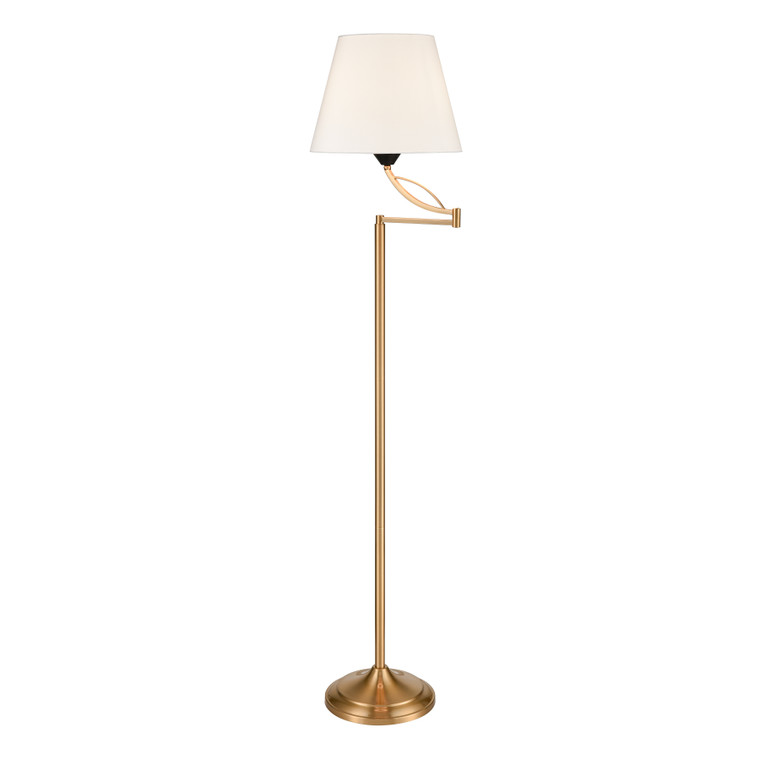 Elk Fluency 65'' High 1-Light Floor Lamp - Aged Brass S0019-9603