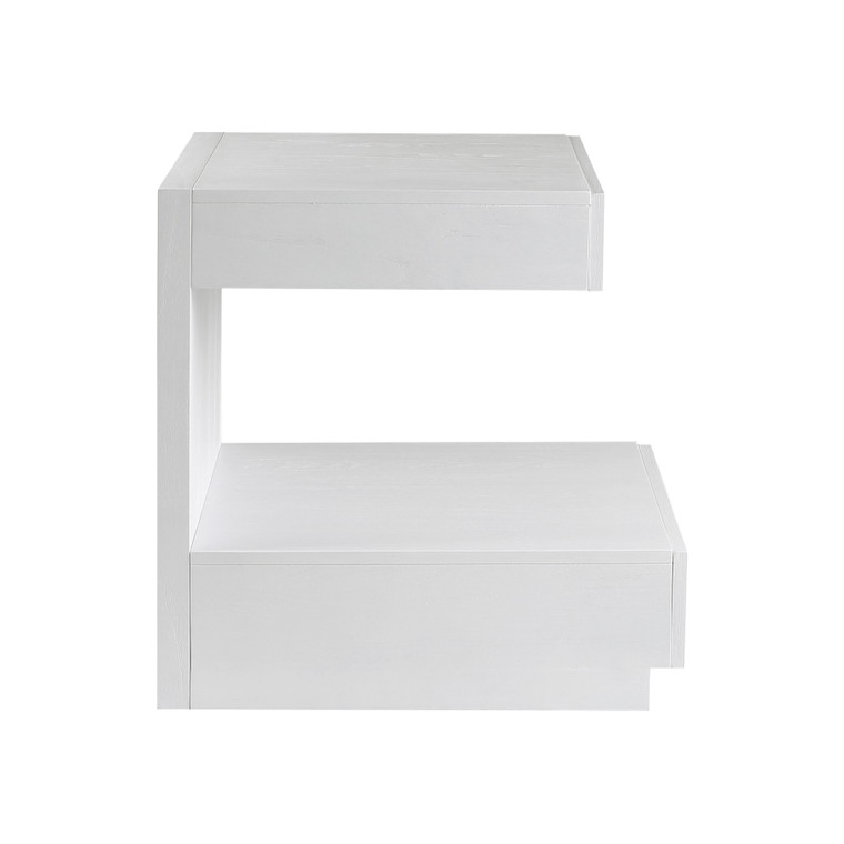 Elk Checkmate Accent Table - White S0075-9967