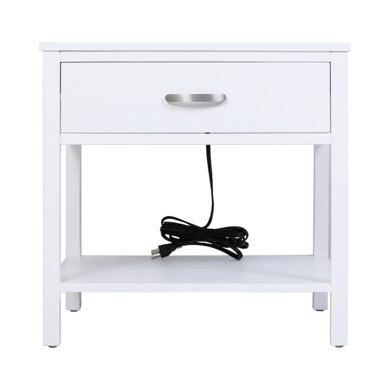 Elk Ramsay Accent Table - White S0115-7463