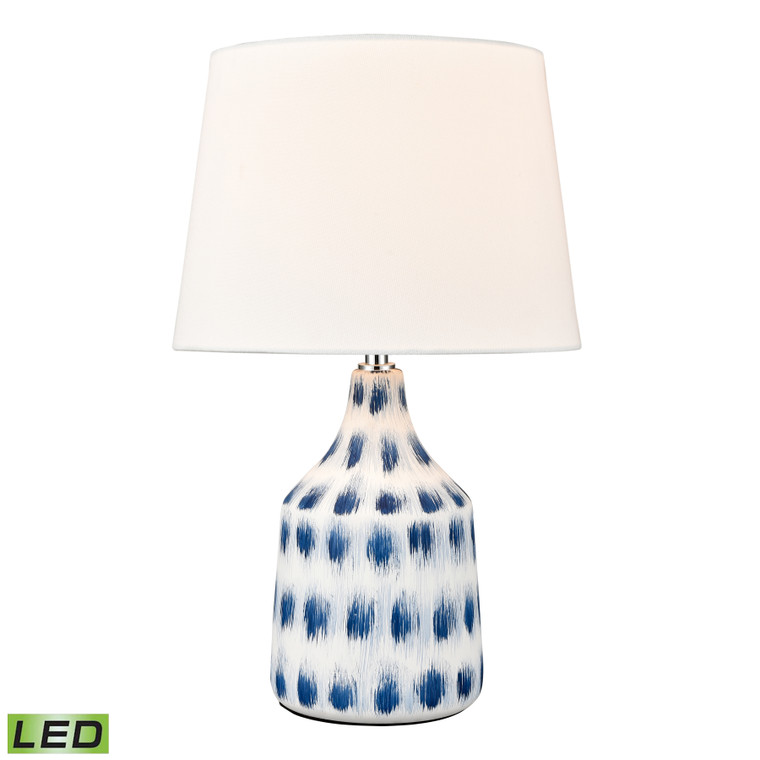 Elk Colmar 18'' High 1-Light Table Lamp - Blue - Includes Led Bulb S019-7270-LED