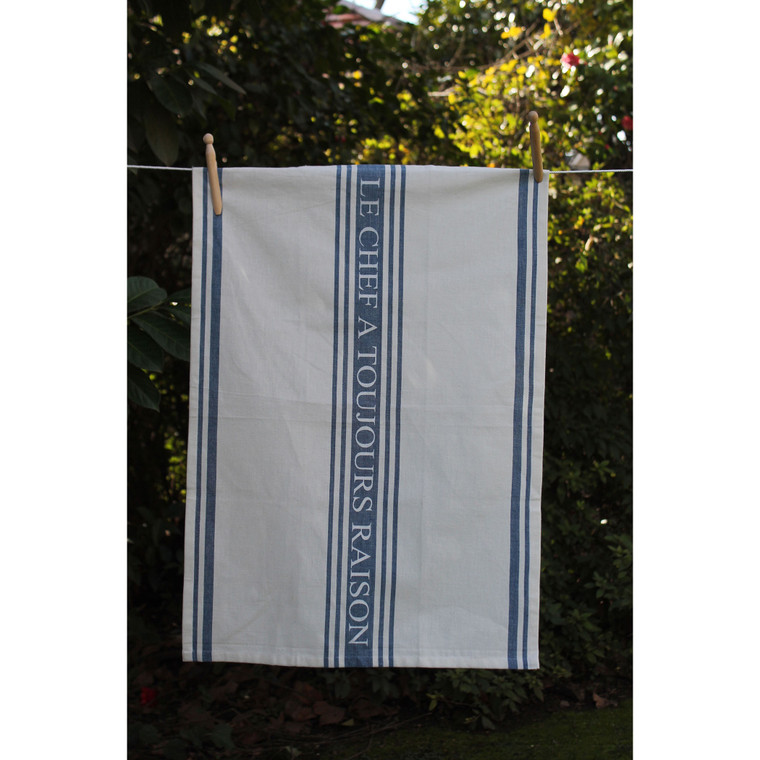 Elk Le Chef Towels In Blue (Set Of 4) TWL04/S4