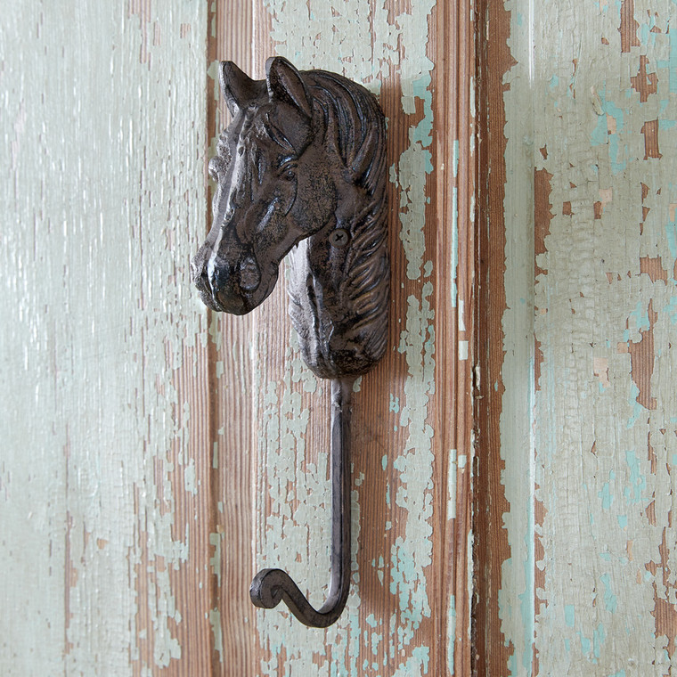 CTW Home Cast Iron Horse Hook 371009