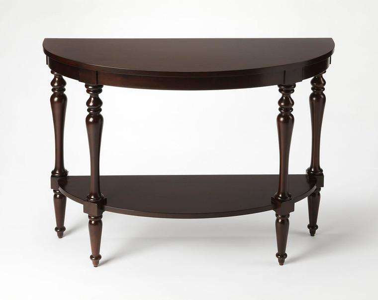 Butler Amherst Mahogany Demilune Console Table 9345379 "Special"