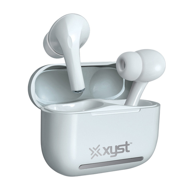 Bluetooth(R) Earbuds, True Wireless With Charging Case, White, Xys-Etw300W BWRXYSETW300W By Petra