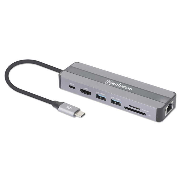 Usb-C(R) 7-In-1 Docking Station With Power Delivery ICI153928 By Petra