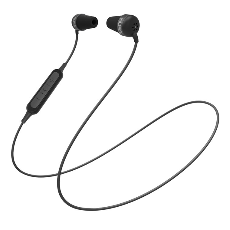 The Plug Bluetooth(R) Earbuds With Microphone And In-Line Control, Black KSS196982102 By Petra