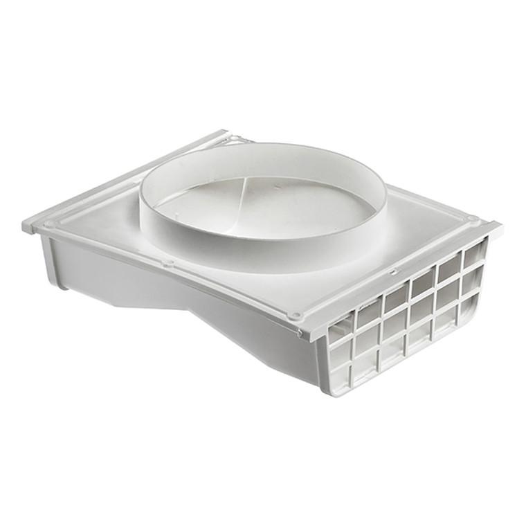 4-Or-6-In Under 2 Open Vent (White) LAO164W By Petra