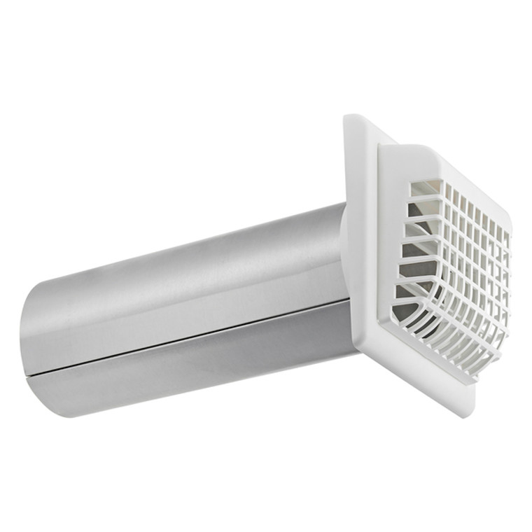 4-In Louvered Vent With Rodent Guard (White) LAO267WG By Petra