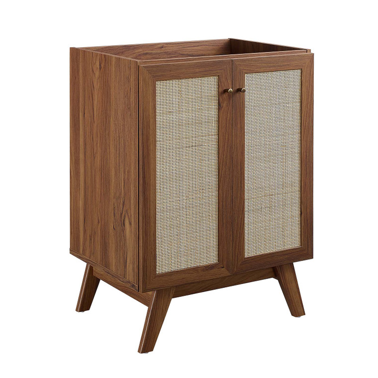 Soma 24" Bathroom Vanity Cabinet (Sink Basin Not Included) - Walnut EEI-6586-WAL By Modway Furniture