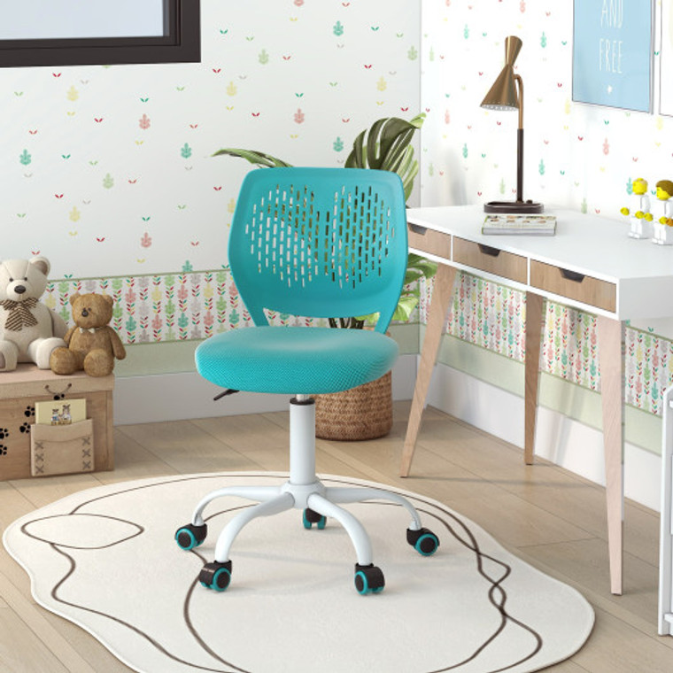 Ergonomic Children Study Chair With Adjustable Height-Turquoise CB10580GN
