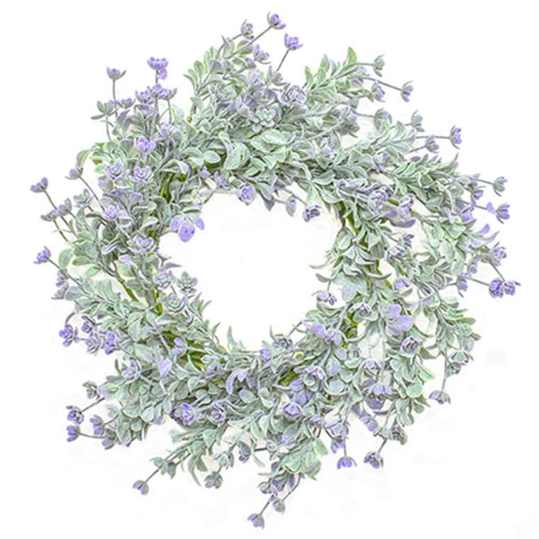 Dusk Lavender Buds Candle Ring 3.5" FSR230675D By CWI Gifts