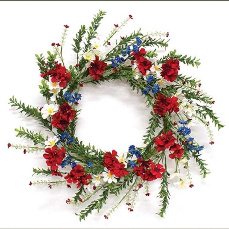 Americana Beauty Wreath FSR52180 By CWI Gifts