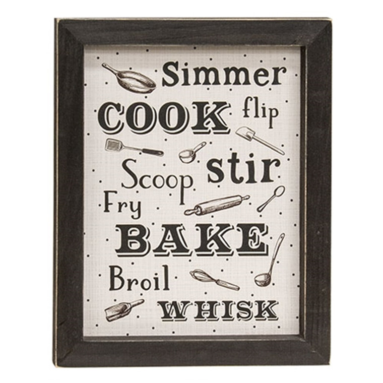 Simmer Cook Flip Frame G37764 By CWI Gifts