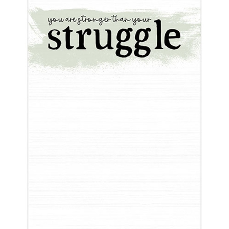 You Are Stronger Than Your Struggle Notepad G55056 By CWI Gifts