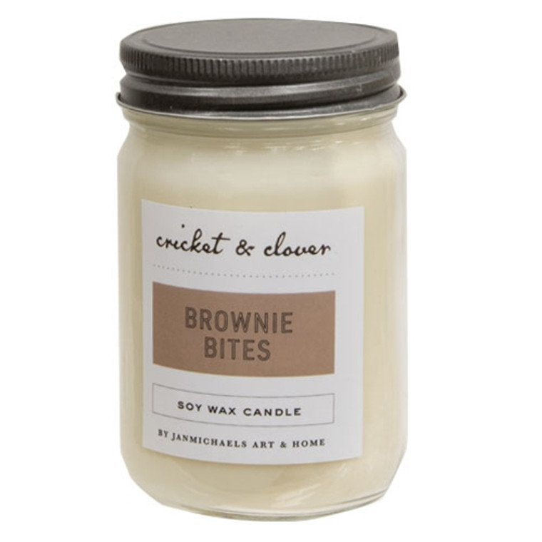Brownie Bites Soy Mason Candle GJC101801 By CWI Gifts