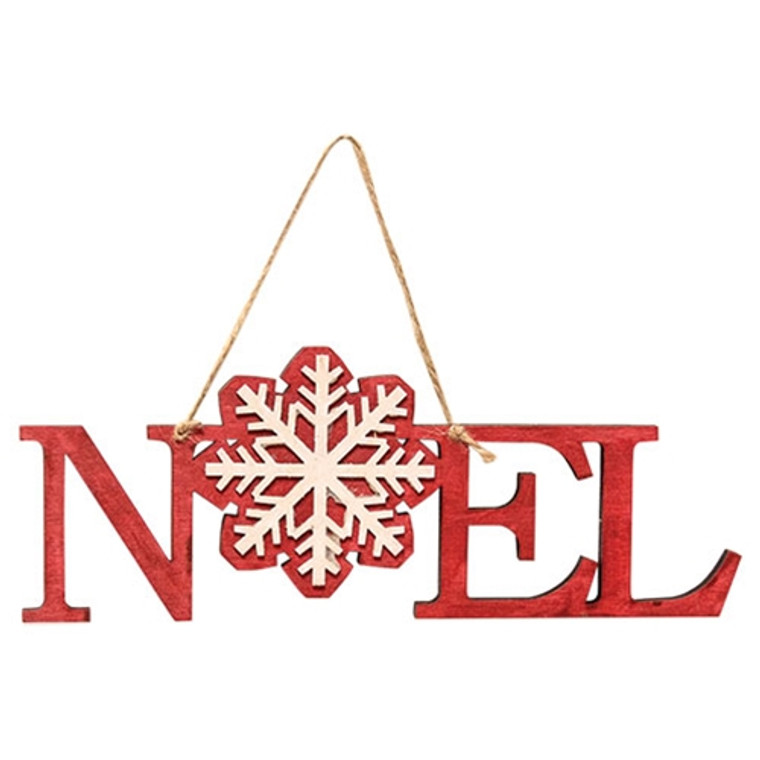 Noel Snowflake Ornament GSYA3003 By CWI Gifts