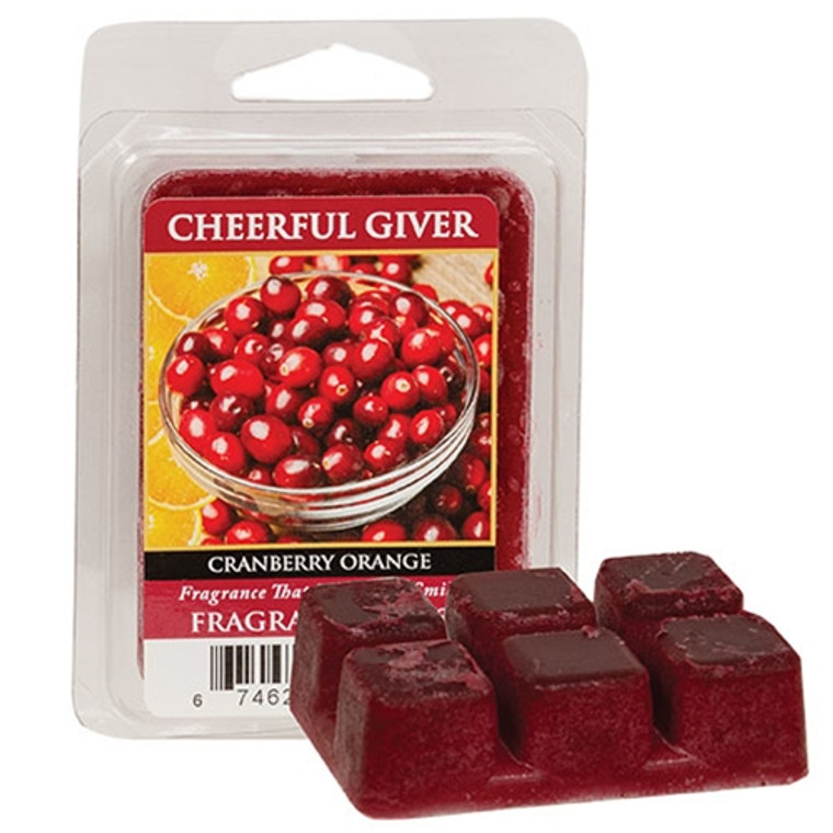 Cranberry Orange Wax Melts W41077 By CWI Gifts