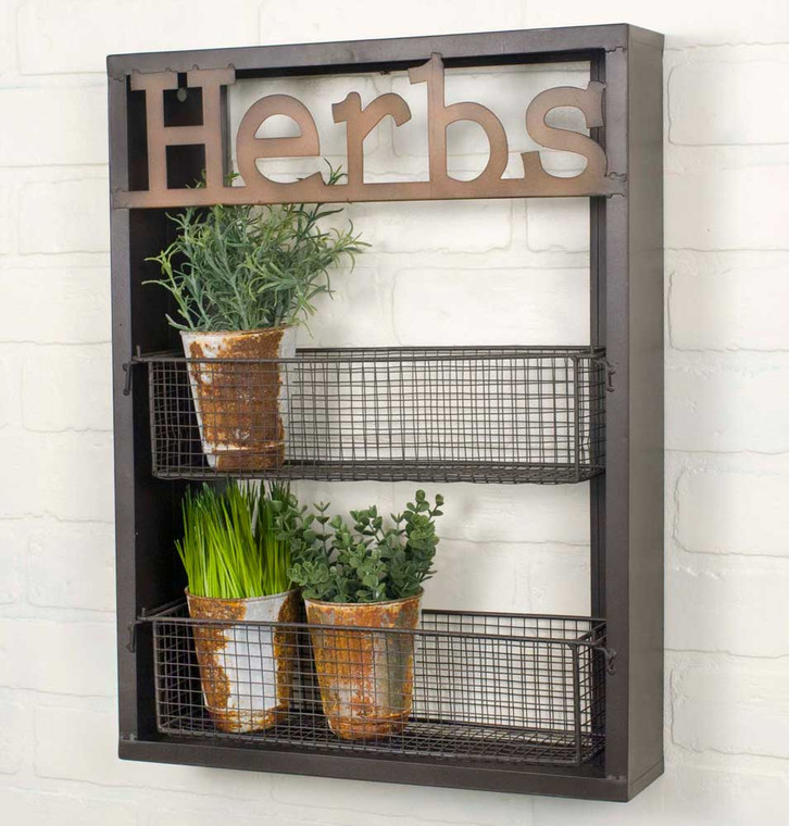 CTW Home "Herbs" Wall Shelf 550037