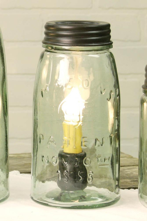 CTW Home Quart Mason Jar Lamp 812095