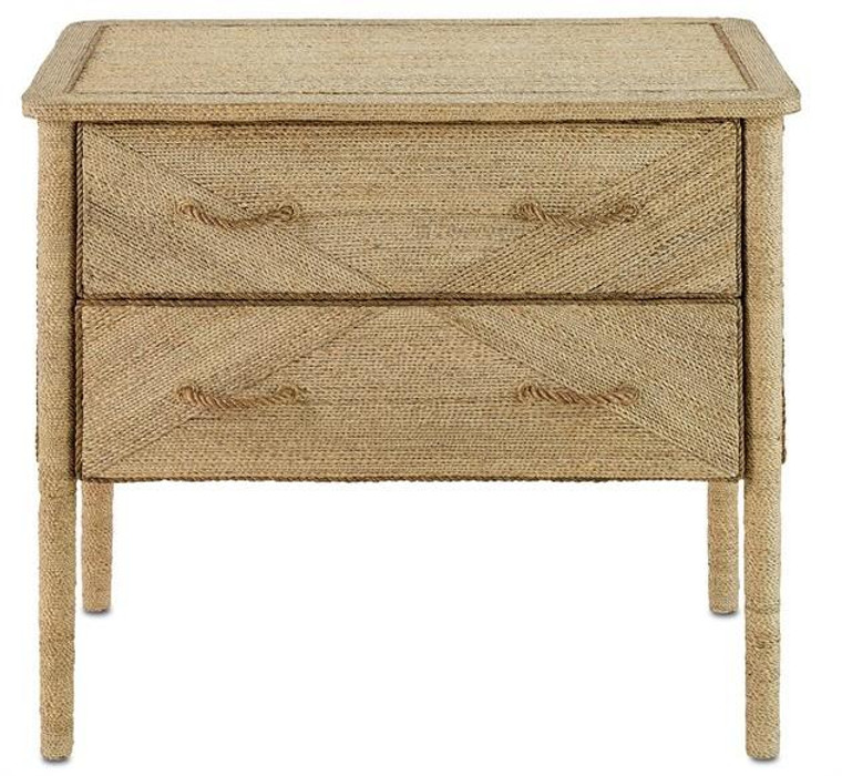Currey Kaipo Two Drawer Chest 3000-0011