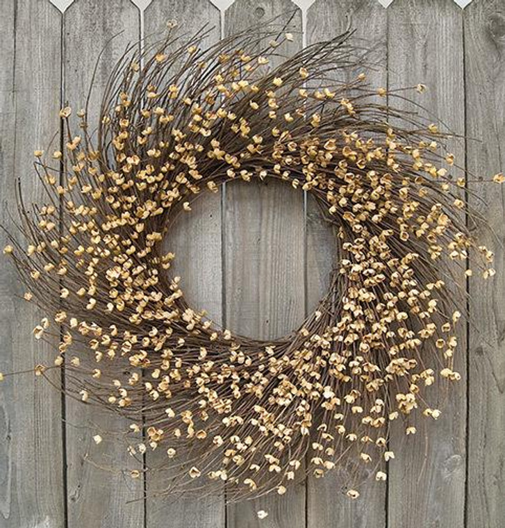 Teastain Buttercup Wreath 20" FISB12360TS By CWI Gifts