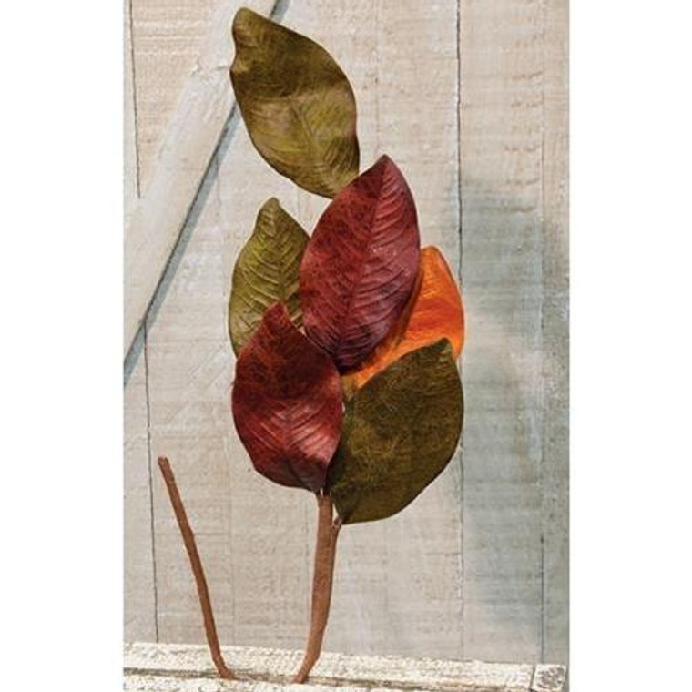 *Fall Magnolia Leaves Spray FISB63665 By CWI Gifts