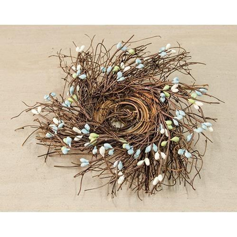 Pip Berry Bird Nest Seabreeze FISB71391SB By CWI Gifts