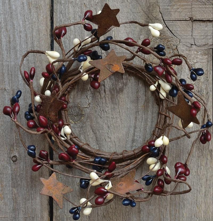 Pip Berry Ring With Stars Country Mix 2" FT1039CM By CWI Gifts