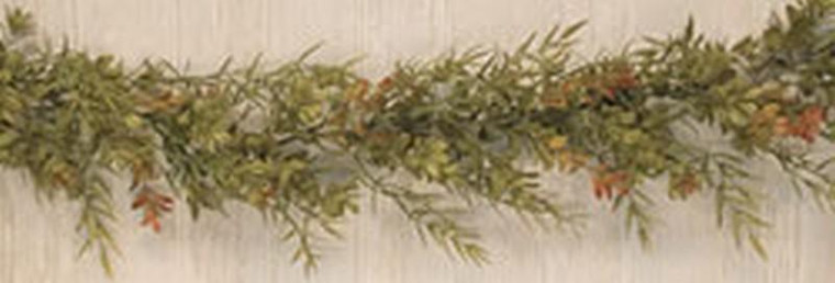 Boxwood Dill Leaves Garland FV91256RU By CWI Gifts