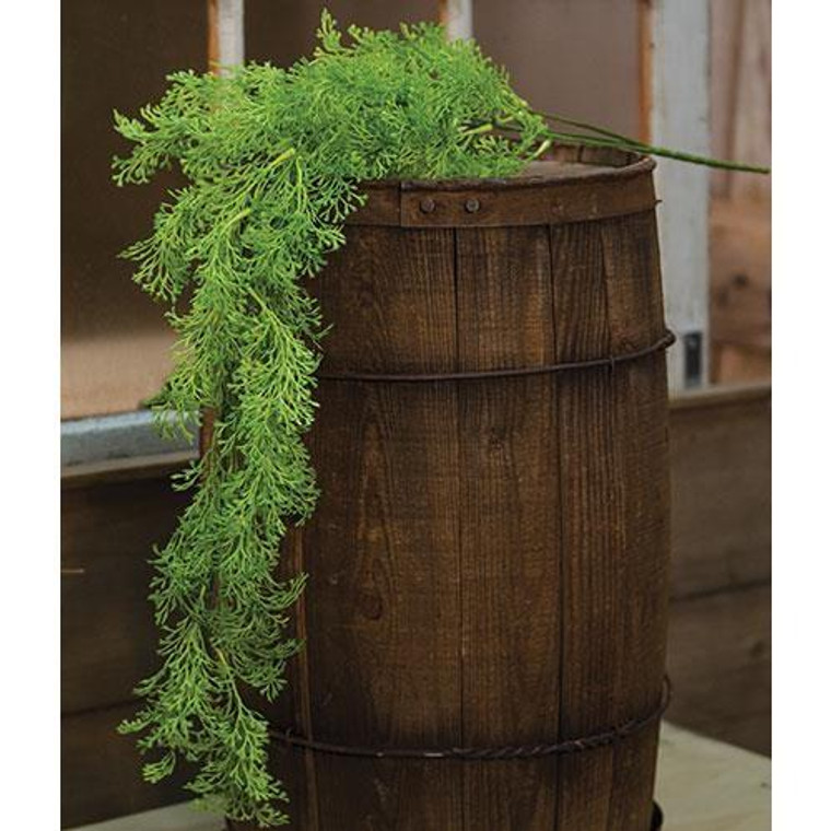Coral Fern Hanging Bush 33" FV9847LG By CWI Gifts