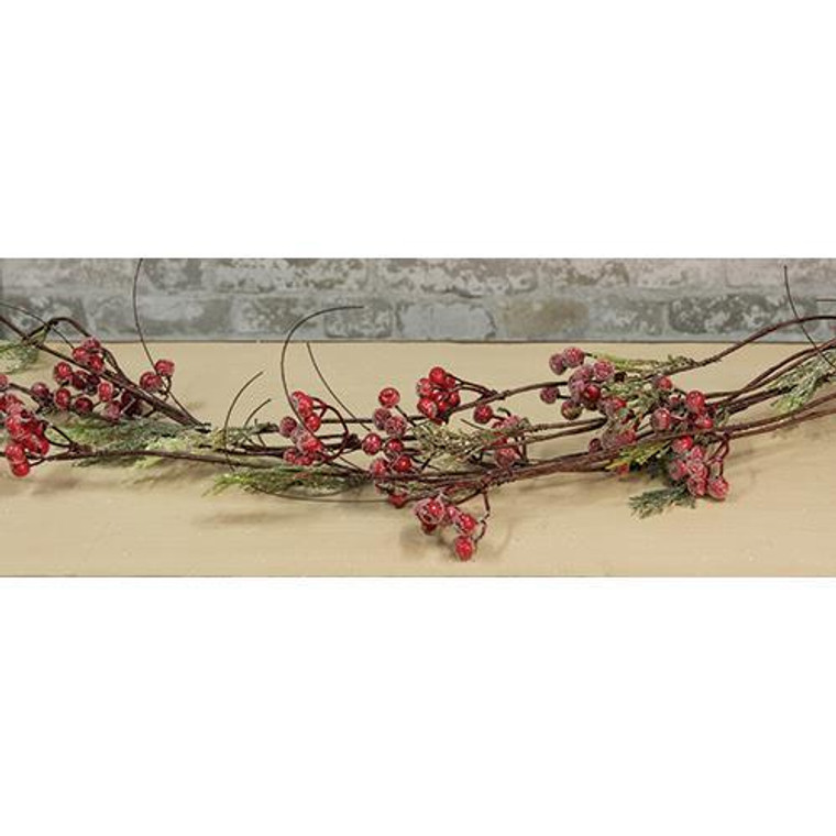 Icy Berry & Cedar Vine 4Â½ Ft FXBR36522 By CWI Gifts