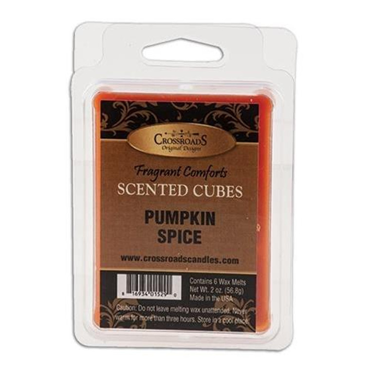 Pumpkin Spice Scent Cubes G01529 By CWI Gifts
