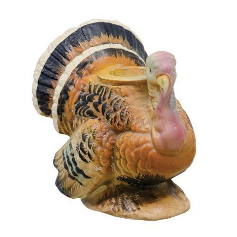 +Turkey Taper Holder G13055 By CWI Gifts
