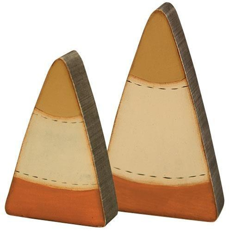 2/Set Candy Corn Sitters G33105 By CWI Gifts