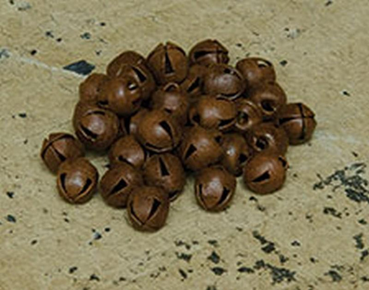 48/Pkg Rusty Jingle Bells 6Mm G411506 By CWI Gifts