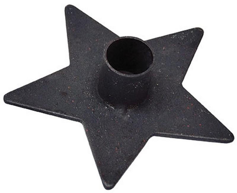 Iron Star Candle Holder G46205 By CWI Gifts