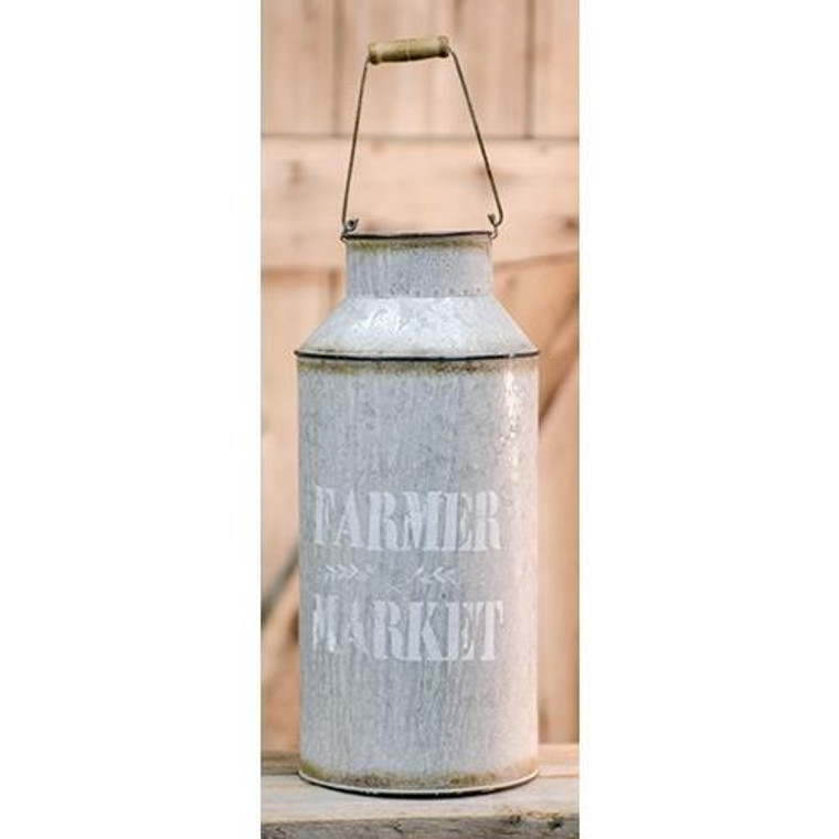 Farmer Market Milk Can G60053 By CWI Gifts