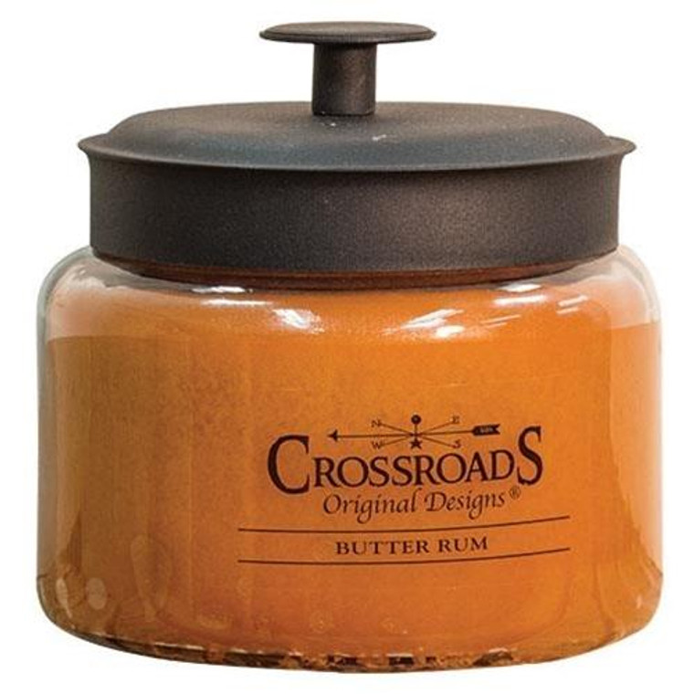 Butter Rum Jar Candle 48Oz GBR48 By CWI Gifts