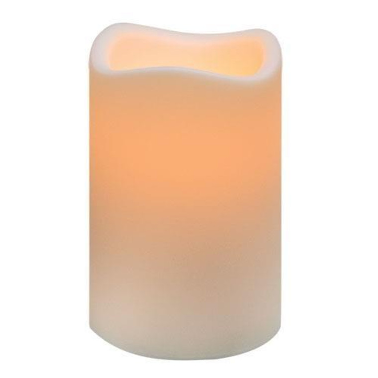 4" Led Timer Pillar GG33548 By CWI Gifts