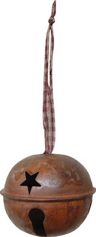 Rusty Jingle Bell 4" GISB81650 By CWI Gifts