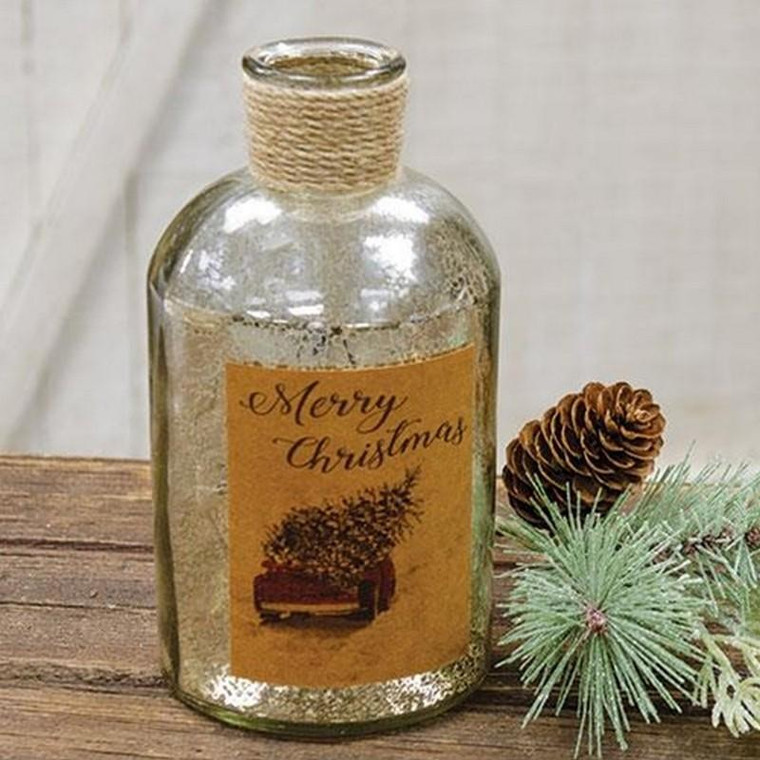 *Merry Christmas Truck Bottle GTGX89179 By CWI Gifts