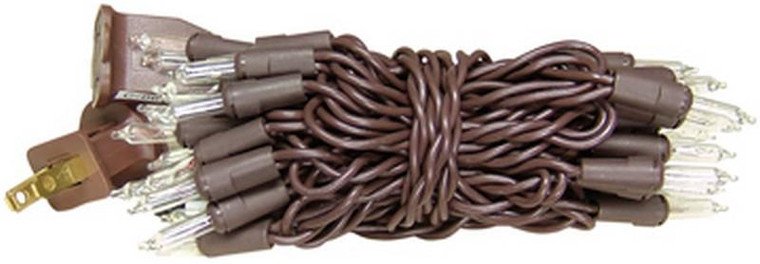 Light Set Brown Cord 35Ct MLT35B By CWI Gifts