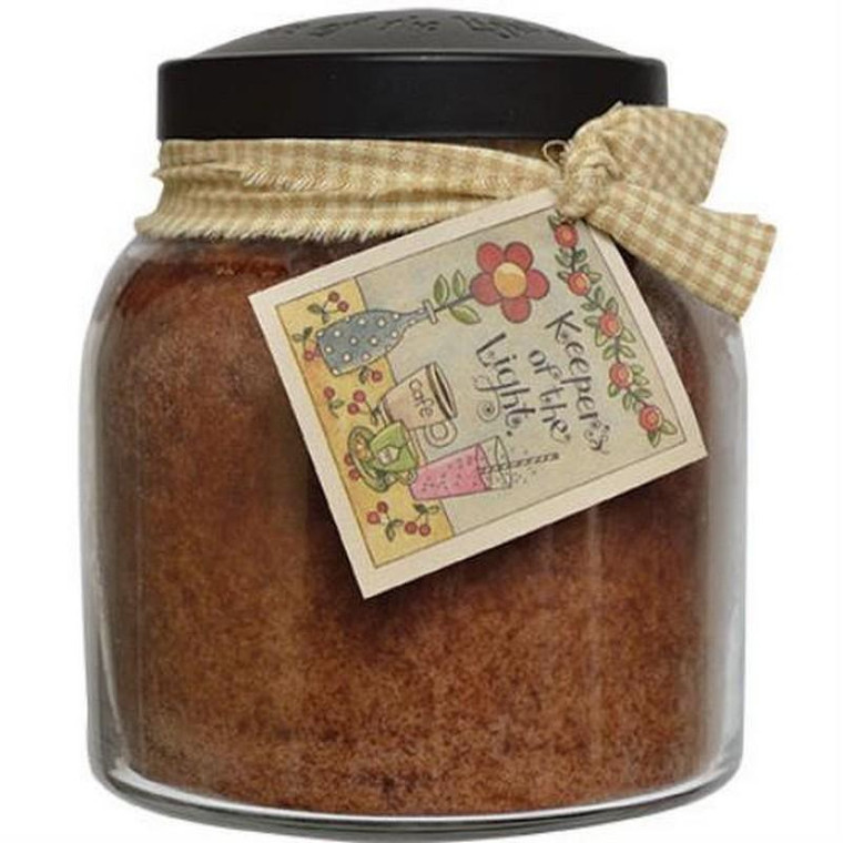 Aunt Kook'S Apple Cider Papa Jar Candle 34Oz W11016 By CWI Gifts