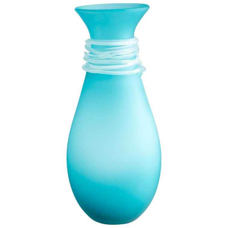 Cyan Medium Alpine Vase 06680