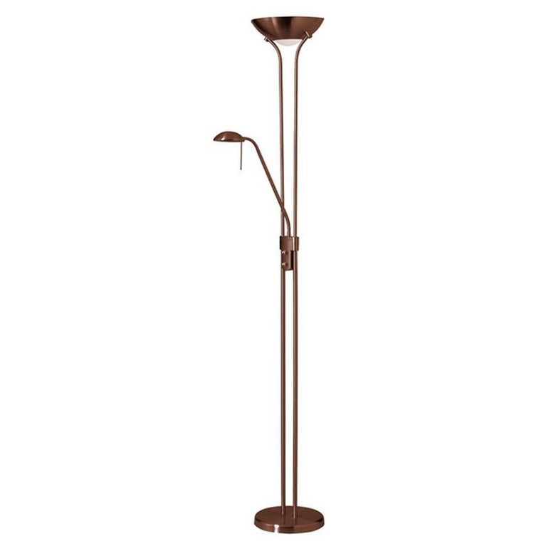 Dainolite Mother/Son Floor Lamp, Oil Brushed Bronze 505F-OBB