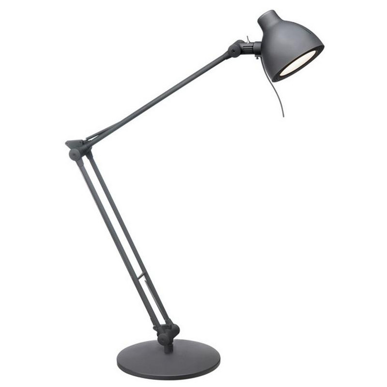 Dainolite Led Desk Lamp, Matte Black DLED-621-BK