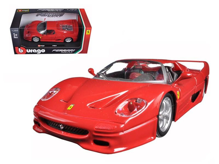 Ferrari F50 Red 1/24 Diecast Model Car by Bburago 26010r