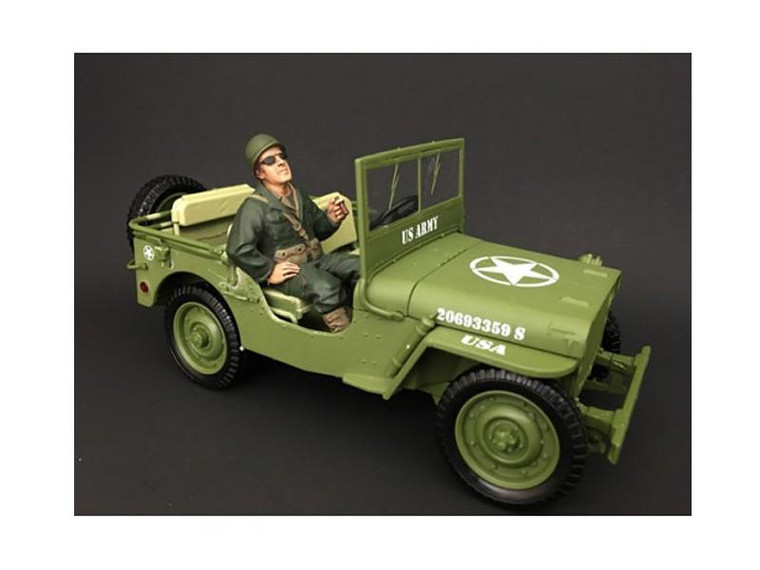 Us Army Wwii Figure Iii For 1:18 Scale Models By American Diorama (Pack Of 3) 77412
